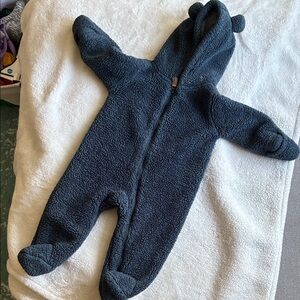 Carter's Dark Blue Fleece baby bunting
